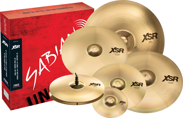 Sabian Cymbals Sabian XSR Super Set with 10" & 18" XSR5007SB Buy on Feesheh