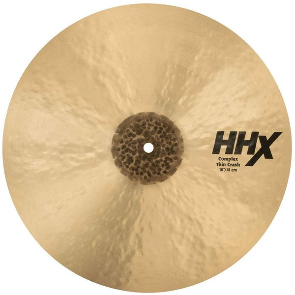 Sabian Sabian HHX 16" Complex Thin Crash Cymbal, Brass 11606XCN Buy on Feesheh