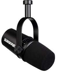 Shure Black Shure MV7 Podcast Microphone MV7-K Buy on Feesheh