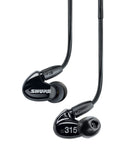 Shure Black SE315 Earphone