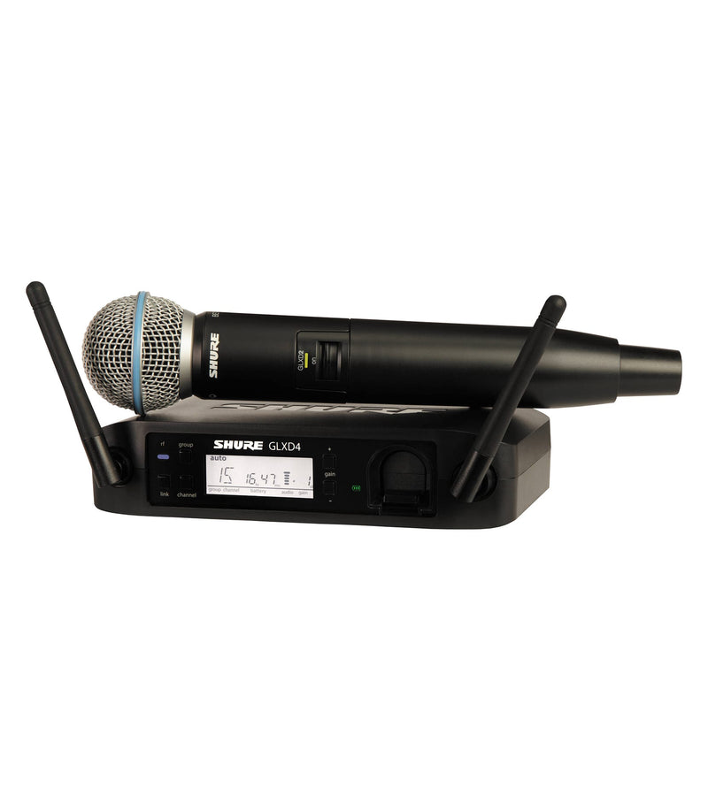 Shure Microphones Shure GLXD24-X Wireless System For Vocal With Beta 58 GLXD24UK/B58X-Z2 Buy on Feesheh