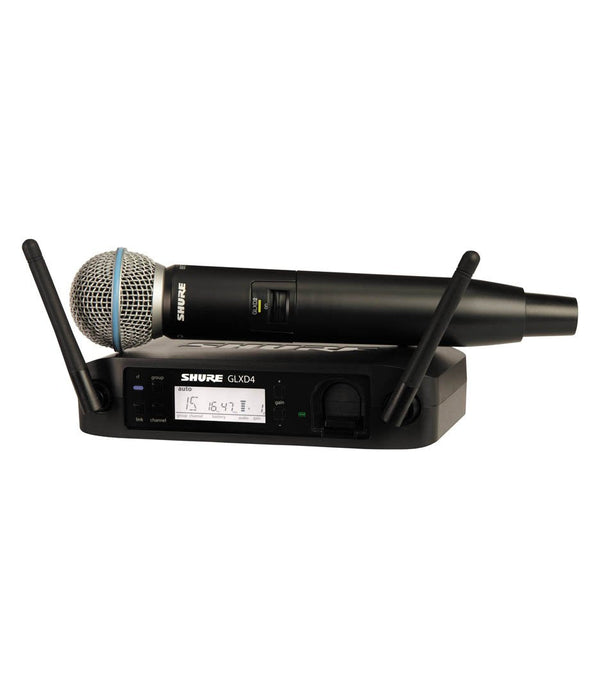 Shure GLXD24-X Wireless System For Vocals With SM58