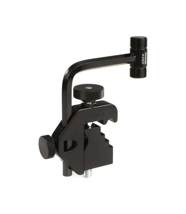 Shure Hoop or Stand Mounted Drum Microphone Adapter with 5/8" Mic Clip Adapter