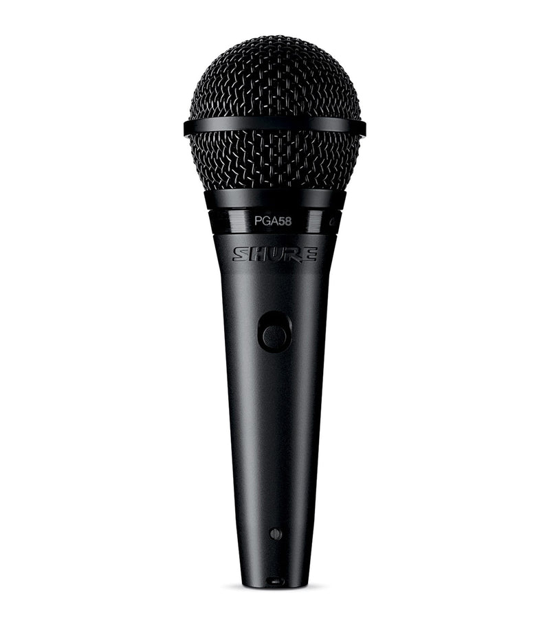 Shure PGA58 Cardioid Dynamic Vocal Microphone With Jack To Jack Cable