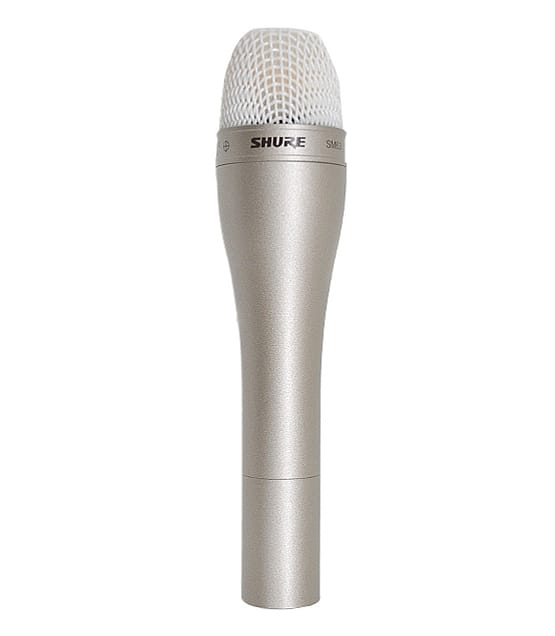 Shure SM63 Omni Dynamic Handheld Microphone Champagne