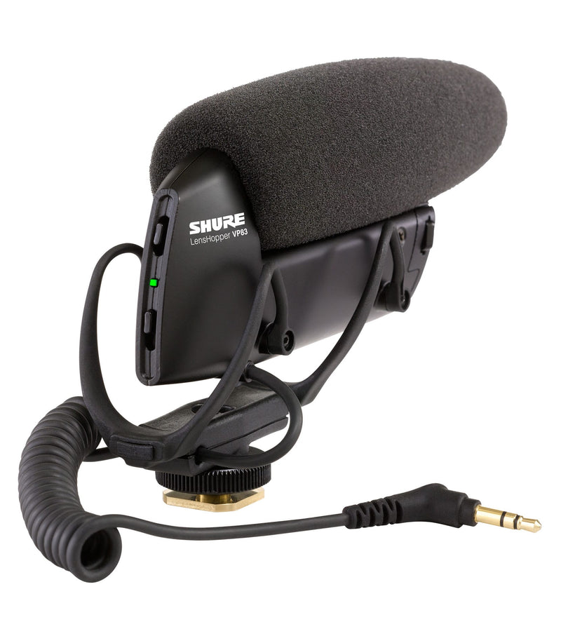 Shure VP83 Lobar Condenser Camera Mount Shotgun Microphone
