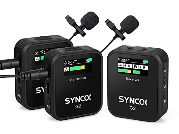Synco Synco  G2A2 - 2.4G Wireless Mic-Black 807212 Buy on Feesheh