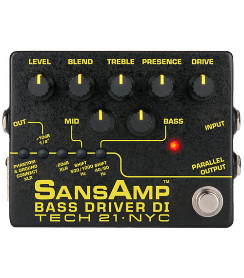tech 21 pedals Tech21 SansAmp Bass Driver DI (v2)