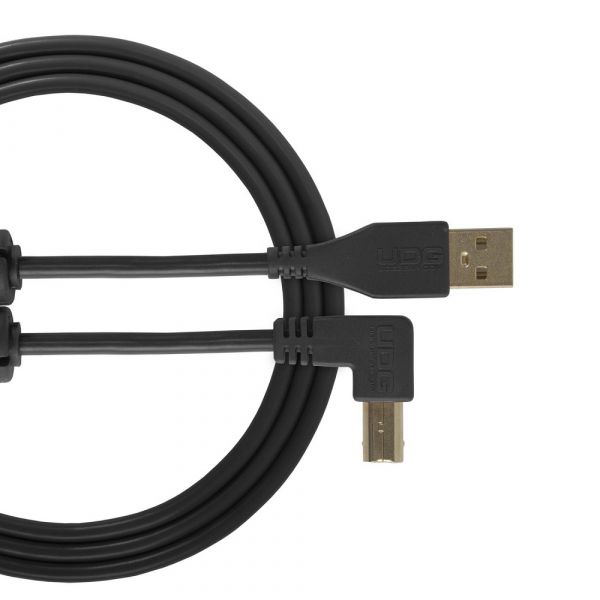 UDG Black UDG U95004BL Ultimate Audio Cable USB 2.0 A-B Angled 1Meter 8718969213851 Buy on Feesheh