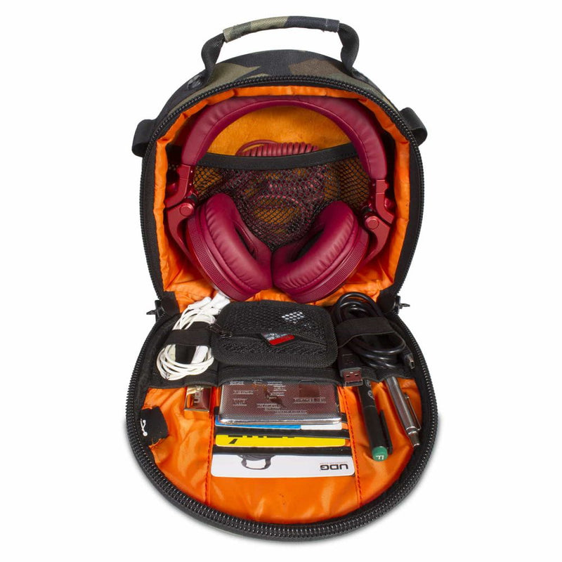 UDG UDG Ultimate DIGI Headphone Bag Black Camo Orange Inside 8718969213226 Buy on Feesheh