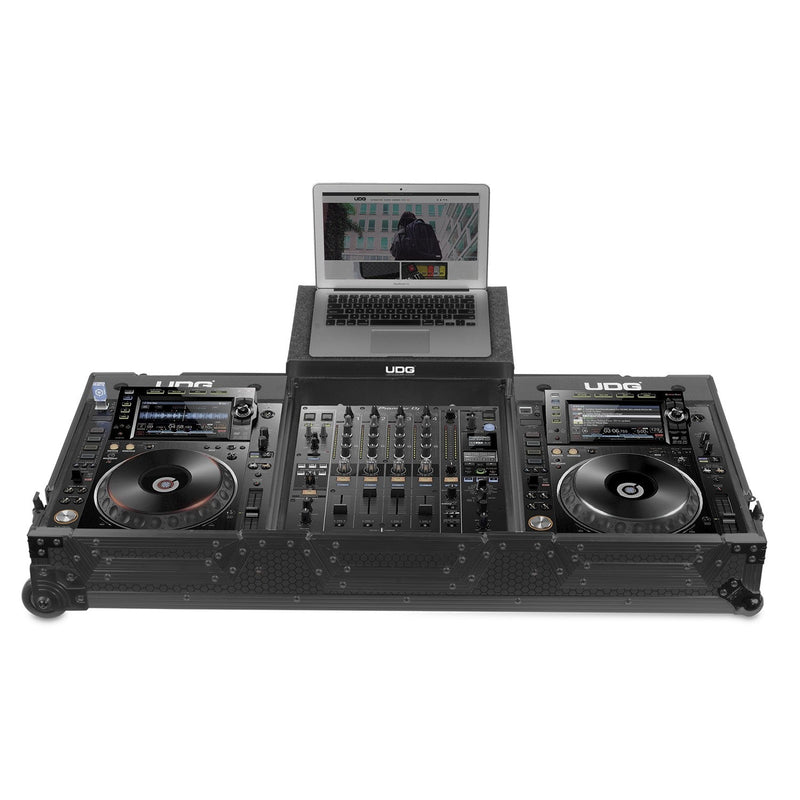 UDG UDG Ultimate Flight Case Pioneer CDJ-2000/ 900NXS2 Black MK2 Plus (Laptop Shelf + Wheels) 8718969212755 Buy on Feesheh