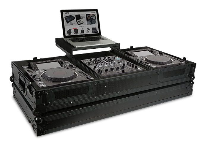 UDG UDG Ultimate Flight Case Pioneer CDJ-2000/ 900NXS2 Black MK2 Plus (Laptop Shelf + Wheels) 8718969212755 Buy on Feesheh