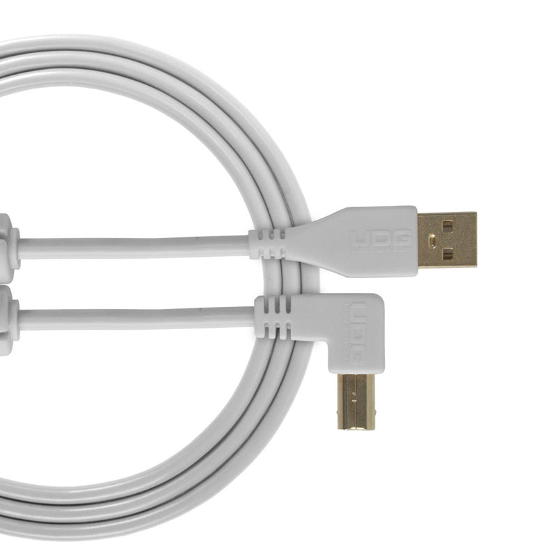 UDG White UDG Ultimate Audio Cable USB 2.0 A-B Angled 3Meters 8718969213981 Buy on Feesheh