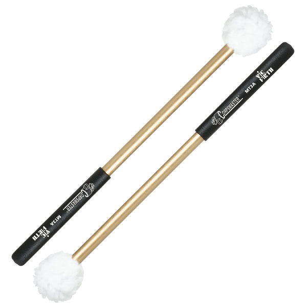 Vic Firth Vic Firth Corpsmaster® Soft Felt Aluminum Shaft Multi-Tenor Mallet MT3A Buy on Feesheh