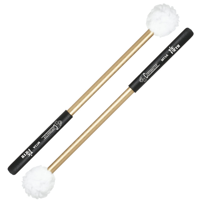 Vic Firth Vic Firth Corpsmaster® Soft Felt Aluminum Shaft Multi-Tenor Mallet MT3A Buy on Feesheh